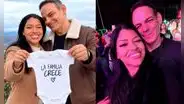 Mark Vito y su novia Leslie Echavarría dejan en shock a todos con importante anuncio sobre su familia: "Está creciendo"