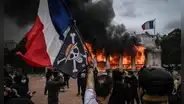 Gobierno de Francia anuncia "toques de queda" en medio de protestas, saqueos y el bloqueo del Museo del Louvre