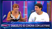 Hijo de María Pía Copello confiesa a Magaly Medina si tendría un romance con una modelo de la farándula: “¿Me sacarías (un ampay)?”