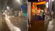 Lluvias de fuerte intensidad en Piura provocan aniegos y obligan a suspender procesión del Señor de los Milagros