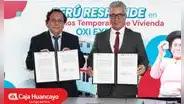 Caja Huancayo y el Ministerio de Vivienda suscriben histórico convenio por S/ 24,46 millones para atender a familias damnificadas de Junín