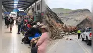Transportistas advierten bloqueos en la Panamericana Sur tras caída de rocas: exigen mallas protectoras