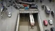 Bypass de la avenida Pachacútec en Villa María del Triunfo permanece cerrado tras intensa llovizna