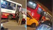 Atacan bus de la línea El Triángulo con pasajeros en SJM: es el segundo atentado en menos de un mes