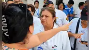 “No hay medicamentos”: pacientes increpan a presidenta de EsSalud durante visita a hospital de Piura