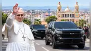 Así será la flota que trasladará al papa León XIV: nueve modernas camionetas y placas exclusivas para su visita al Perú