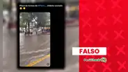 ¿Se inundó la Plaza de Armas de Piura?