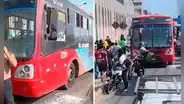 Atacan a balazos bus de El Rápido y chofer resulta herido en la avenida Universitaria en Cercado de Lima