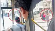 Caos en el Metropolitano: usuario se lanza de unidad varada en el Centro de Lima por cierre de vías del Señor de los Milagros