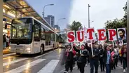Metropolitano: ATU anuncia cambios en las rutas A y C debido a la presencia de manifestantes del SUTEP en el Centro de Lima