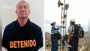 Detienen a técnico de la Marina por la presunta instalación de antenas ilegales cerca del penal Ancón I