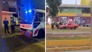 Callao: atacan a balazos a una cúster y un colectivo en menos de dos horas de diferencia