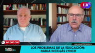 Nicolás Lynch sobre examen docente: “Evaluación punitiva debe ser cambiada por una más promotora”