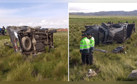 Tragedia en Puno: muere conductor de camioneta en plena huida tras presuntamente embestir a motocicleta