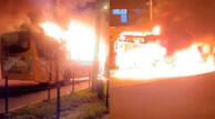 Bus de la línea 41 se incendia: pasajeros salen ilesos Bus de la línea 41 se incendia: pasajeros salen ilesos