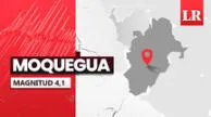 Temblor de magnitud 4.1 remeció Moquegua hoy, según IGP