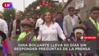 Dina Boluarte lleva 60 días sin responder preguntas de la prensa