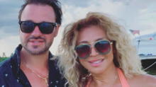 Cristian Suárez, ex de Laura Bozzo, y Adriana Amiel se casaron en Miami