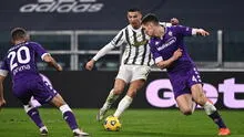 Con Cristiano Ronaldo, Juventus cayó por 3-0 ante Fiorentina en partido por la Serie A