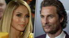 Jennifer Lopez recuerda romántica escena junto a Matthew McConaughey