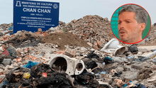 Pancho Cavero lanza crítica por basura en ingreso a Chan Chan