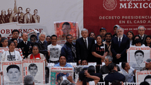 AMLO inicia gobierno con la promesa de esclarecer qué sucedió con los 43 de Ayotzinapa