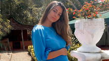 Claudia Ramírez comparte tierna foto de su embarazo a días de dar a luz
