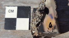 Hallan dos minerales nunca antes vistos en meteorito que cayó en África