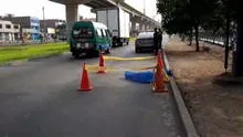 SJL: hombre muere atropellado por bus del Corredor Morado [VIDEO]