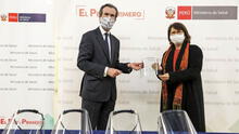 Francia dona al Minsa más de 19.000 protectores faciales para la lucha contra la COVID-19