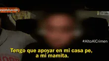 Rímac: menor dice que "roba para ayudar a su mamá" y ella le responde [VIDEO]