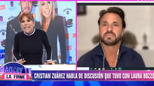 Magaly Medina y Christian Zuárez tuvieron fuerte discusión durante programa en vivo [VIDEO]