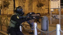 Policía admite que usaron perdigones para reprimir manifestaciones del 12N