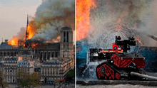 Notre Dame: conoce al robot 'Colossus', pieza clave que ayudó apagar el incendio