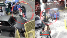 Los Olivos: intentaron asaltar un grifo, pero uno de los clientes era policía [VIDEO]