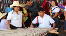 Lambayeque: estudiantes de Salas exhibirán tejidos en Lima