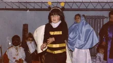 Madre disfraza a hija de 'abeja de Belén' en lugar de oveja y genera risas en las redes