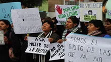 El Agustino: mujeres protestan por agresión de simpatizante de un candidato contra una trabajadora municipal [VIDEO]
