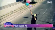 Ney Guerrero eleva globos para su hija al no poder abrazarla por la cuarentena [VIDEO]