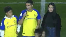 Georgina Rodríguez se luce en presentación de Cristiano Ronaldo como nuevo jugador de Al Nassr