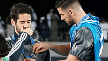 Isco protagonizó terrible gesto con sus compañeros en el festejo del Mundial de Clubes