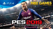 PES 2019 será uno de los juegos gratis para PS4 en julio 