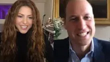 Shakira y el Príncipe William: las celebridades conversaron sobre el cuidado del medio ambiente