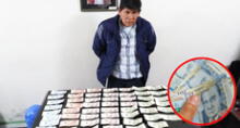 Arequipa: Por el Día de la Madre sujeto iba circular 1500 soles falsos 