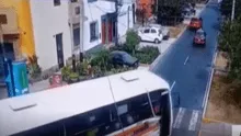 Joven fue arrollado por bus de servicio público que iba a excesiva velocidad [VIDEO]