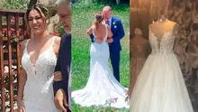 Tilsa Lozano: así fue el espectacular vestido de novia que lució en su boda con Jackson Mora