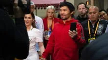 Pacquiao vs Broner EN VIVO: La llegada de 'Pacman' al MGM Grand Garden Arena de Las Vegas [VIDEO]