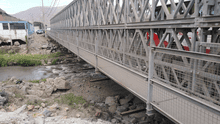 Áncash: alcalde de Coishco reclama cambio de puente Bailey y enrocado del río Shisho