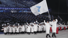 Juegos Olímpicos de Invierno 2018: Las dos Corea desfilaron juntas en signo de paz [VIDEO]