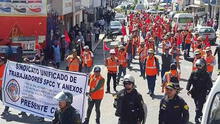 Moquegua: Trabajadores de Southern levantan la huelga indefinida